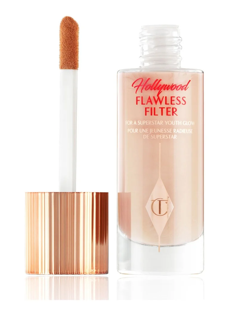 Charlotte Tilbury Hollywood Flawless Filter - pohjustusvoide, korostusvoide ja korjain