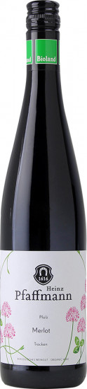 2022 Merlot trocken Bio - 1616 Pfaffmann Heinz Stiftung