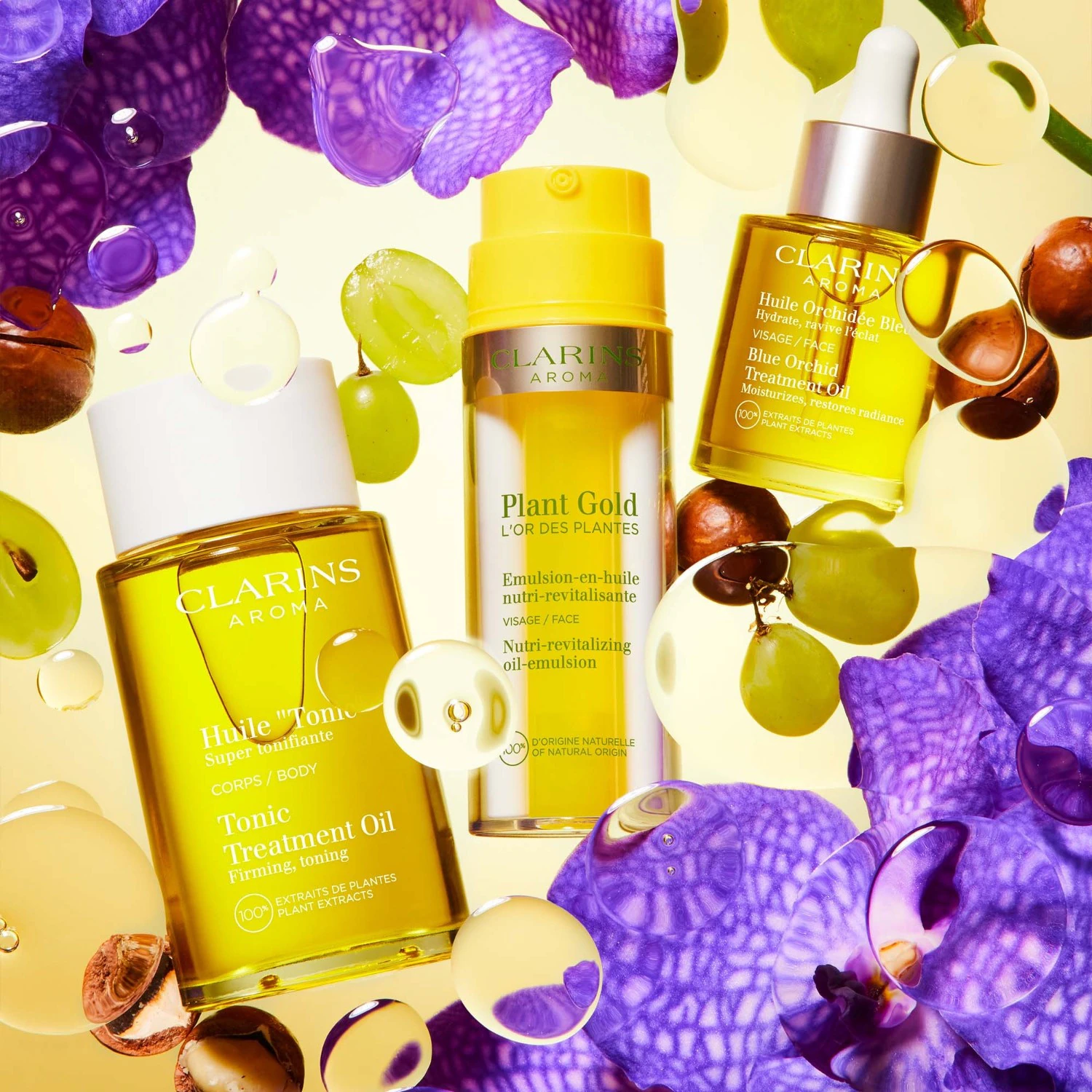 Clarins Orchid Blue Oil