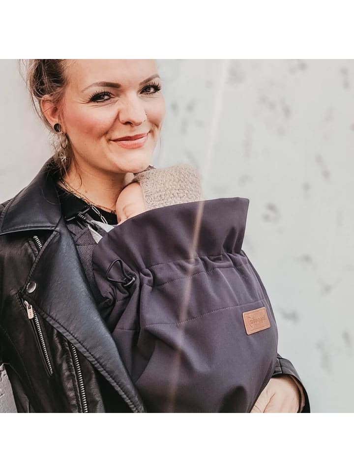 Hoppediz Tragecover Softshell Universalcover in anthrazit günstig kaufen onesize