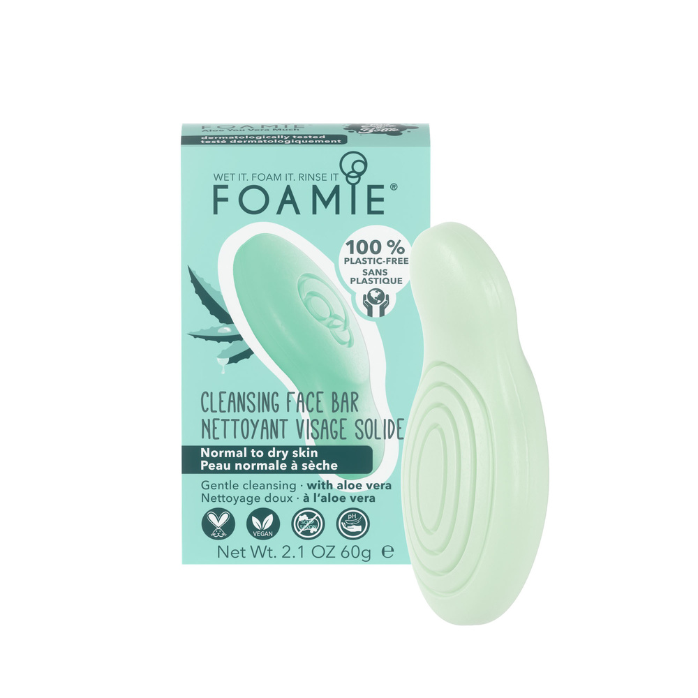 Foamie Nettoyant solide - Aloe You Vera Much Nettoyant solide