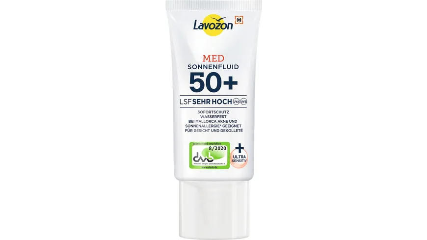 LAVOZON MED Sonnenfluid LSF50+ 50 ml