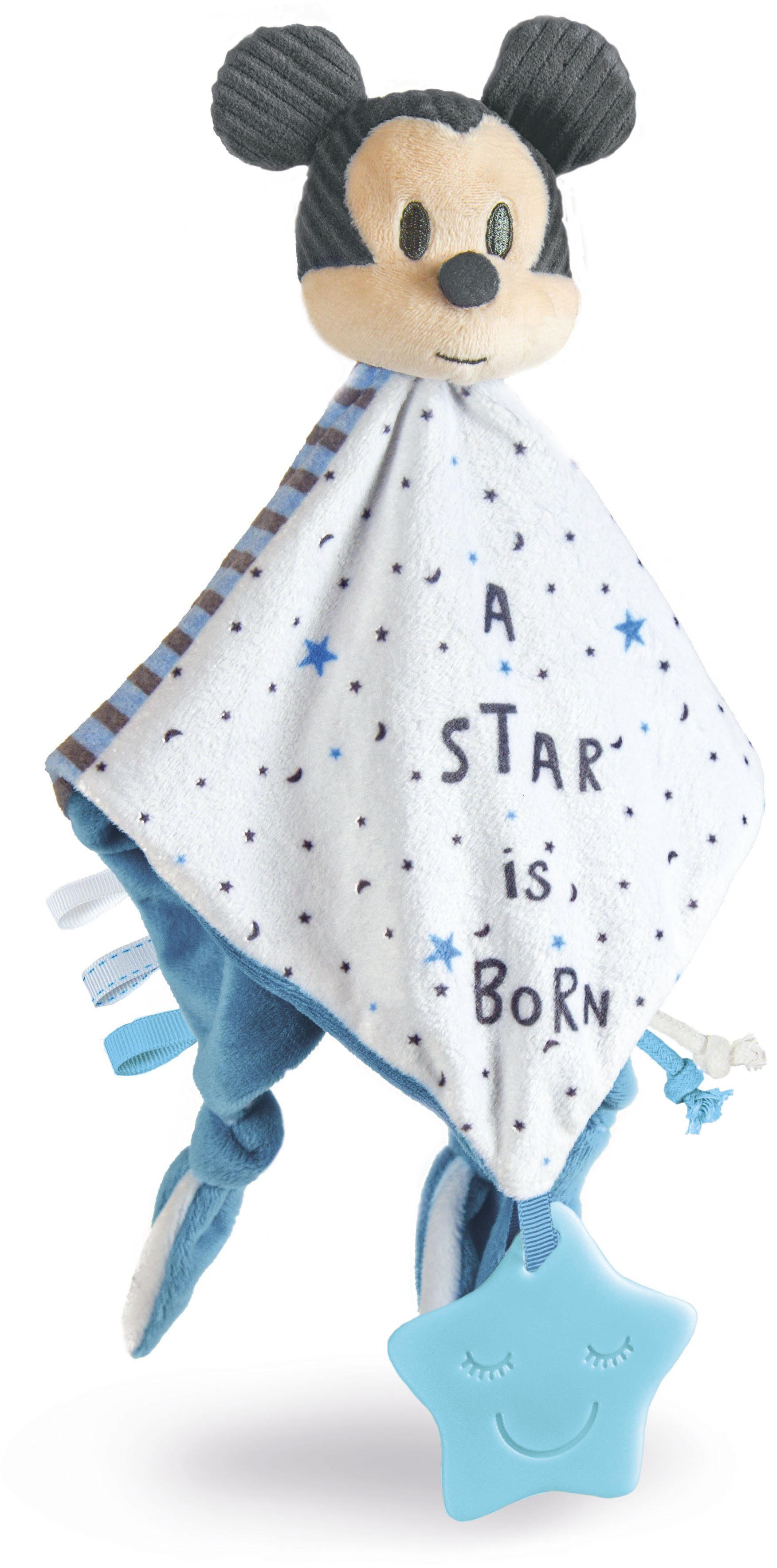 Clementoni® Kuscheltuch Baby Clementoni,  Baby Mickey