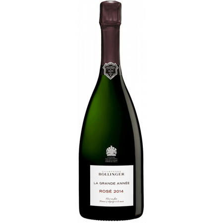 CHAMPAGNE BOLLINGER - LA GRANDE ANNEE ROSE 2014