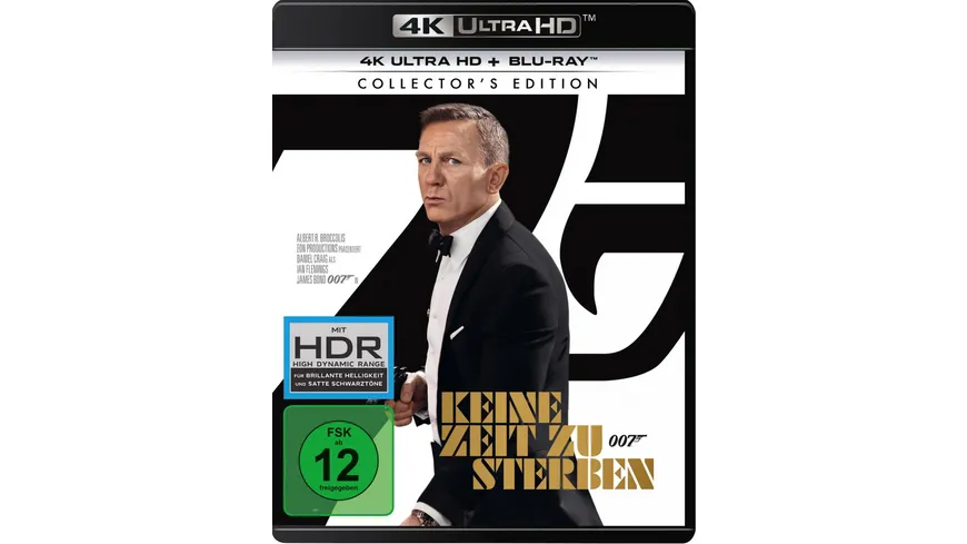 James Bond 007: Keine Zeit zu sterben  (4K Ultra HD) (+ Blu-ray 2D)
