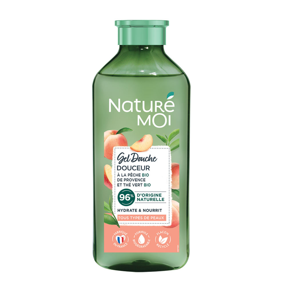naturé moi Gel douche Douceur Pêche Thé Vert 250 ml Gel douche