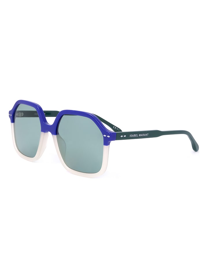 ISABEL MARANT ÉTOILE Damen-Sonnenbrille in Blau-Creme/ Grau günstig kaufen 55