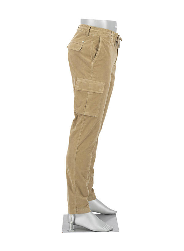 Alberto, Cargohose John, Slim Fit, Cord, sand