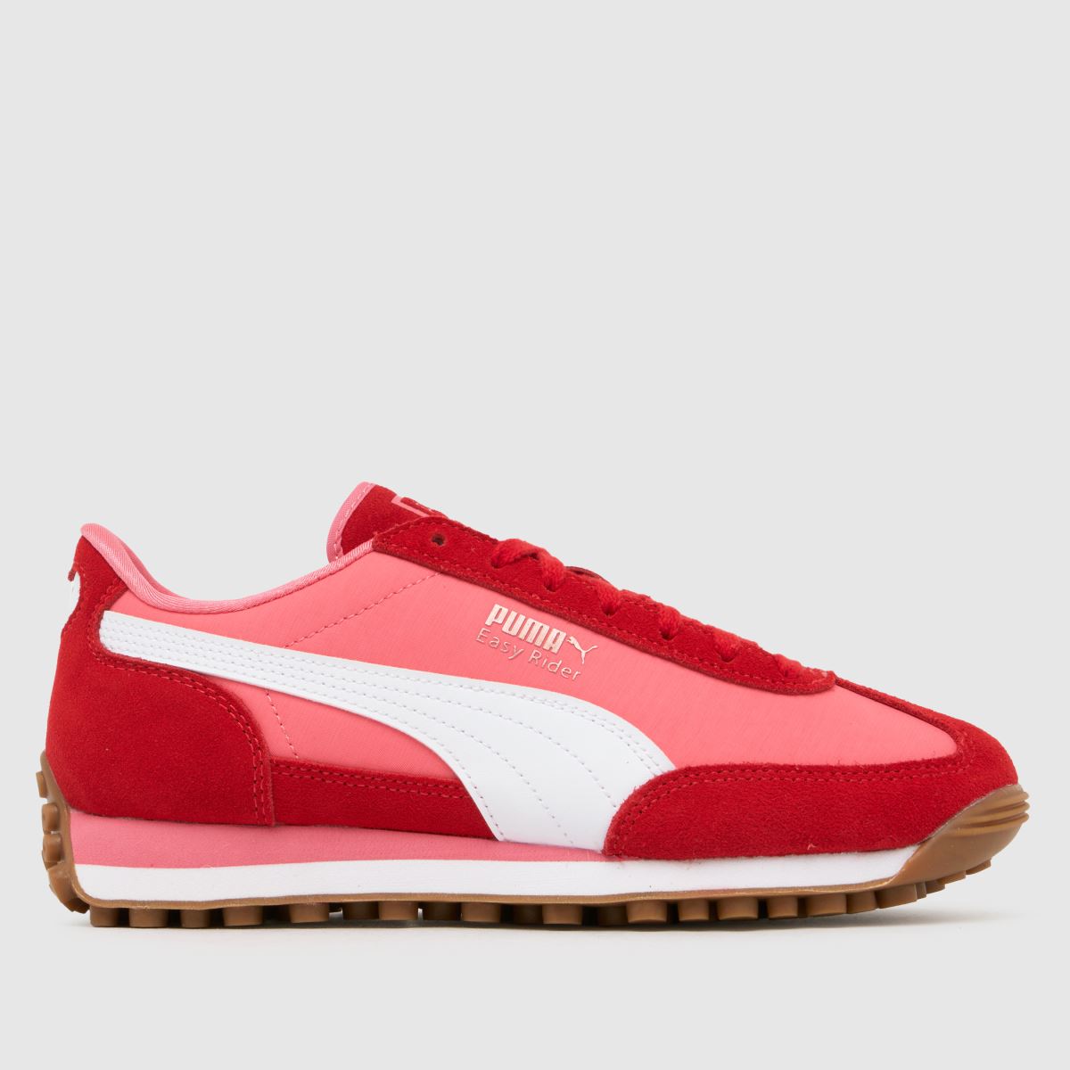 PUMA rosa multifärgade easy rider love flickor ungdomsskor