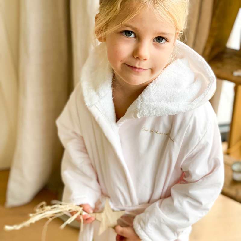 Peignoir enfant Princesse Swan 4/5 ans