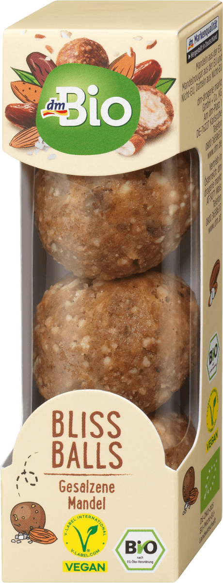 Bliss Balls, gesalzene Mandel, 60 g