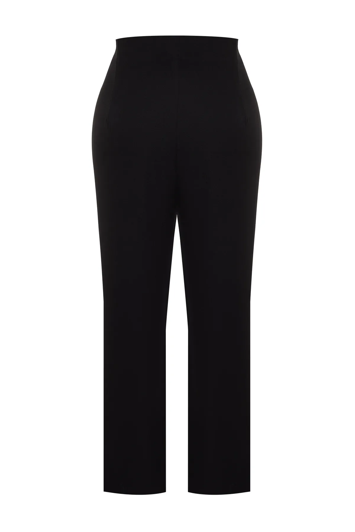 Trendyol Curve  Schwarze gewebte Hose TBBSS24AR00003