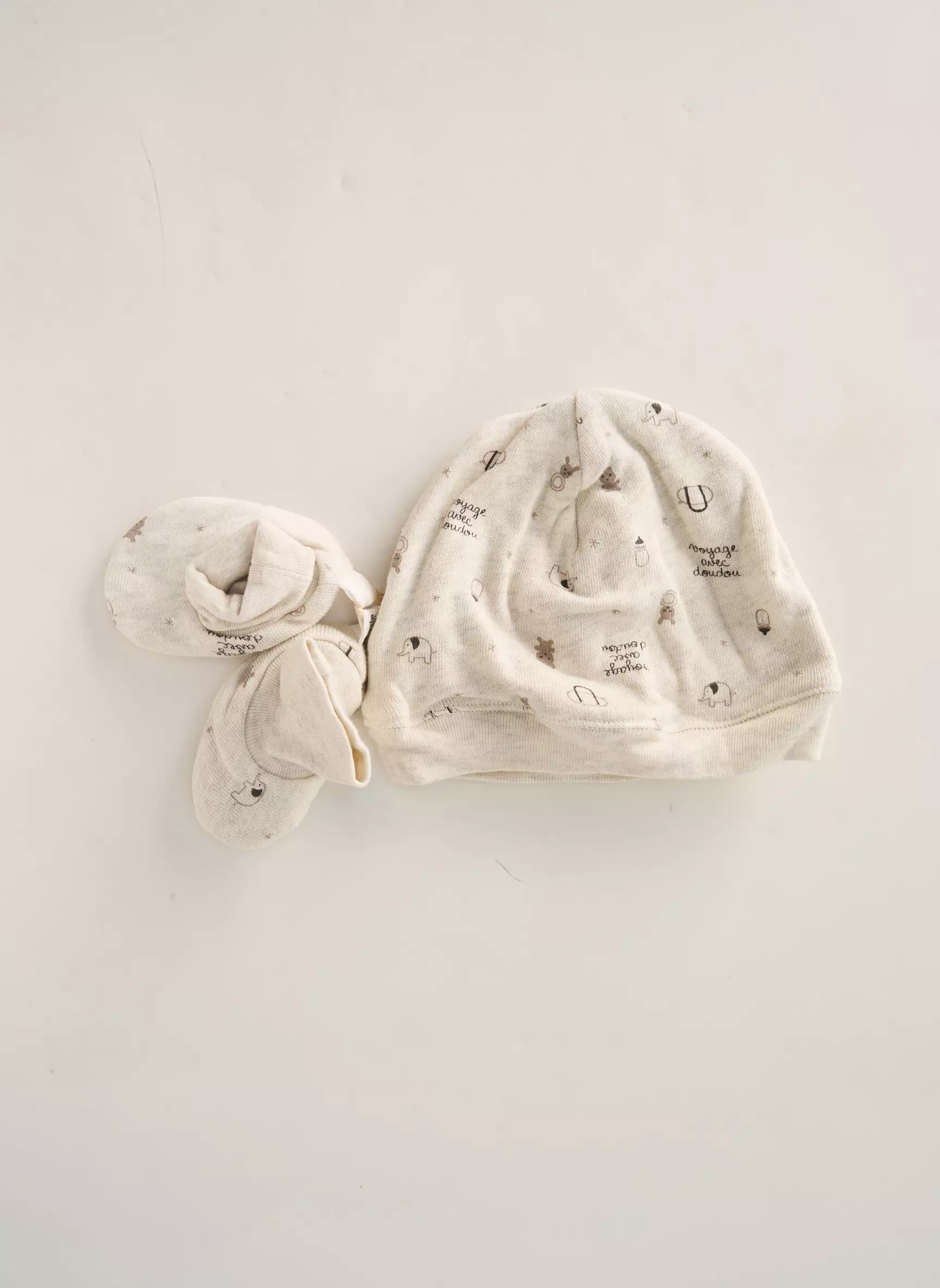 Absorba Bonnets Enfant couleur beige