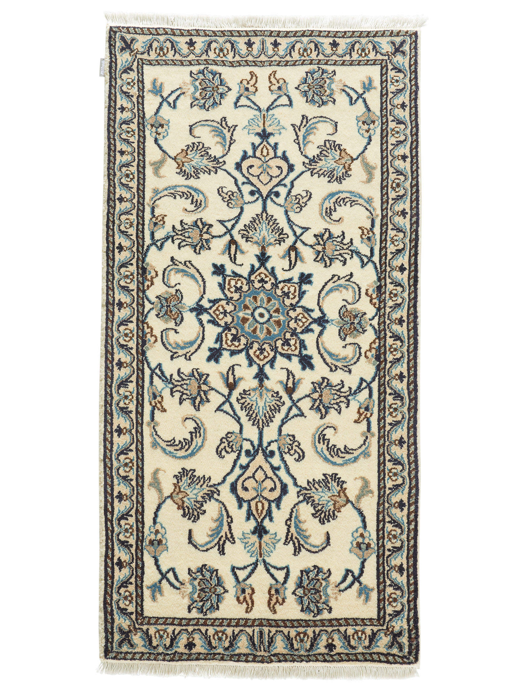 Kaschmar Nain 12 Lah ca. 68 x 140 cm, Unikat / Einzelstück