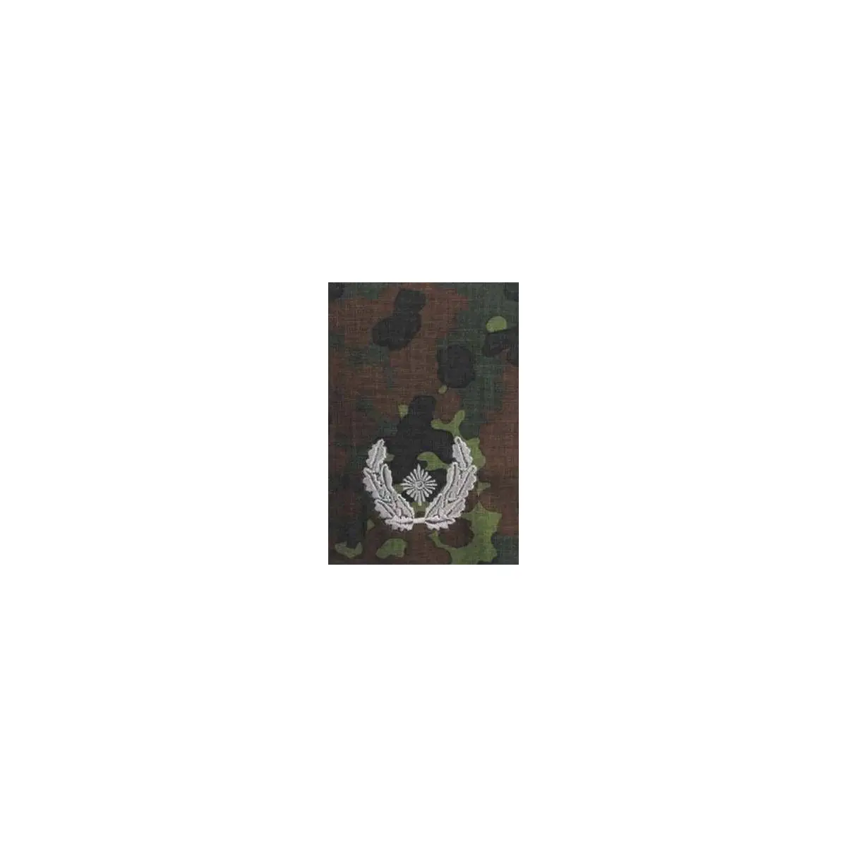 BW Rangabzeichen flecktarn/silber Major