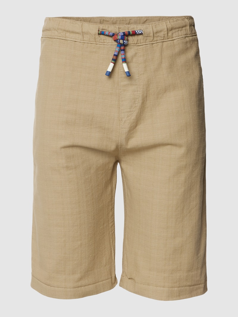 Bermudas mit Tunnelzug in beige