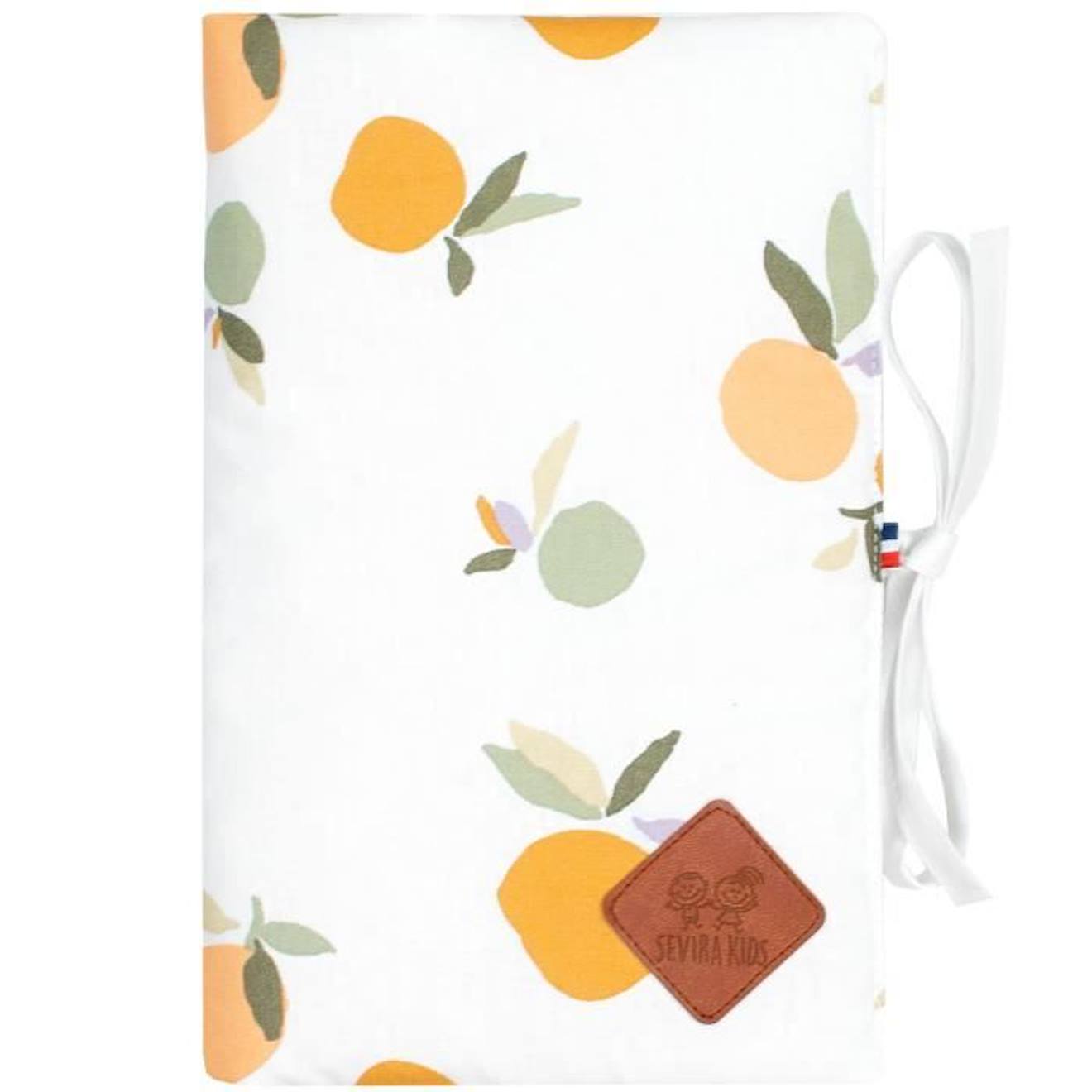 Protége carnet de santé bébé en coton
