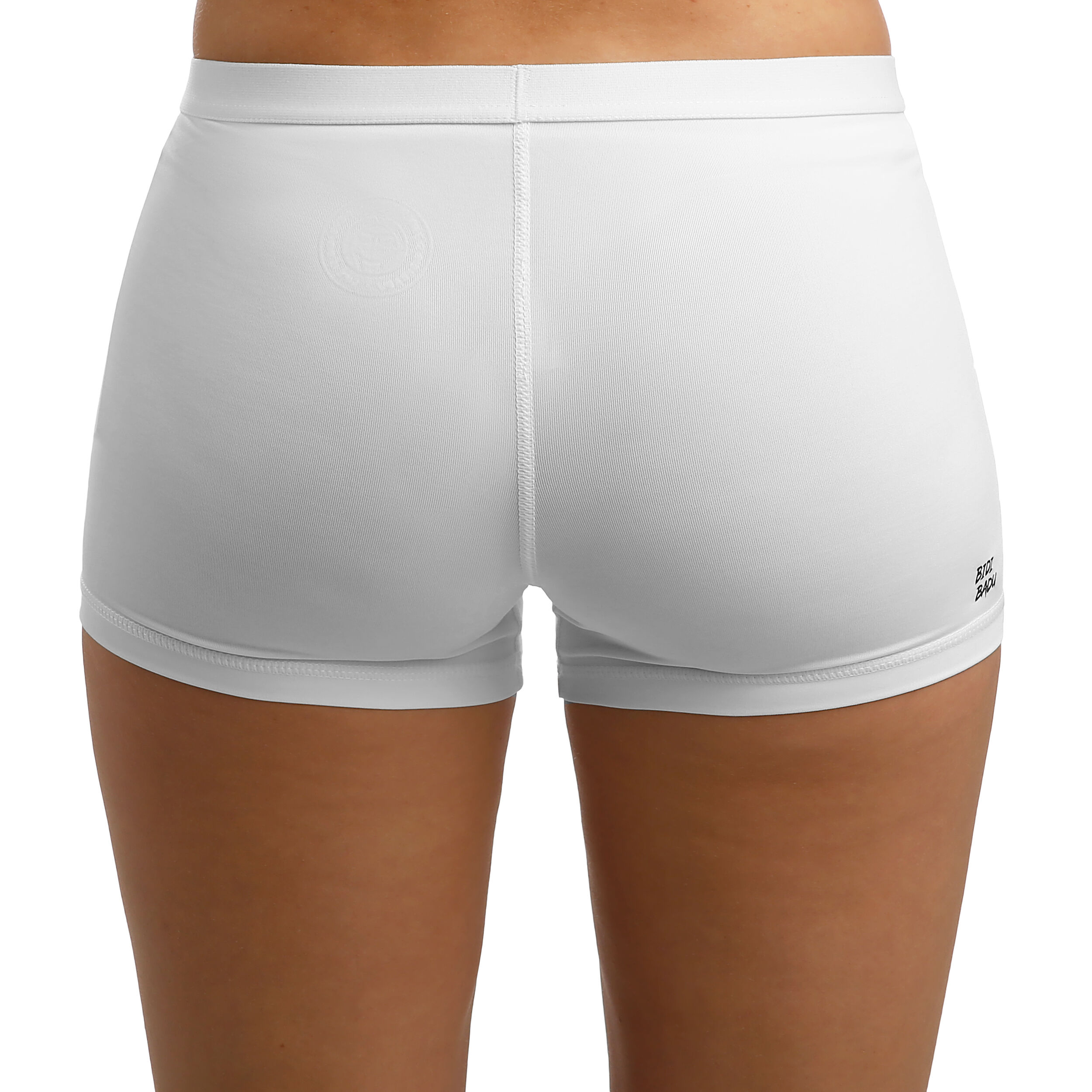 Kiera Tech Ballshort Damen - Weiß, Schwarz