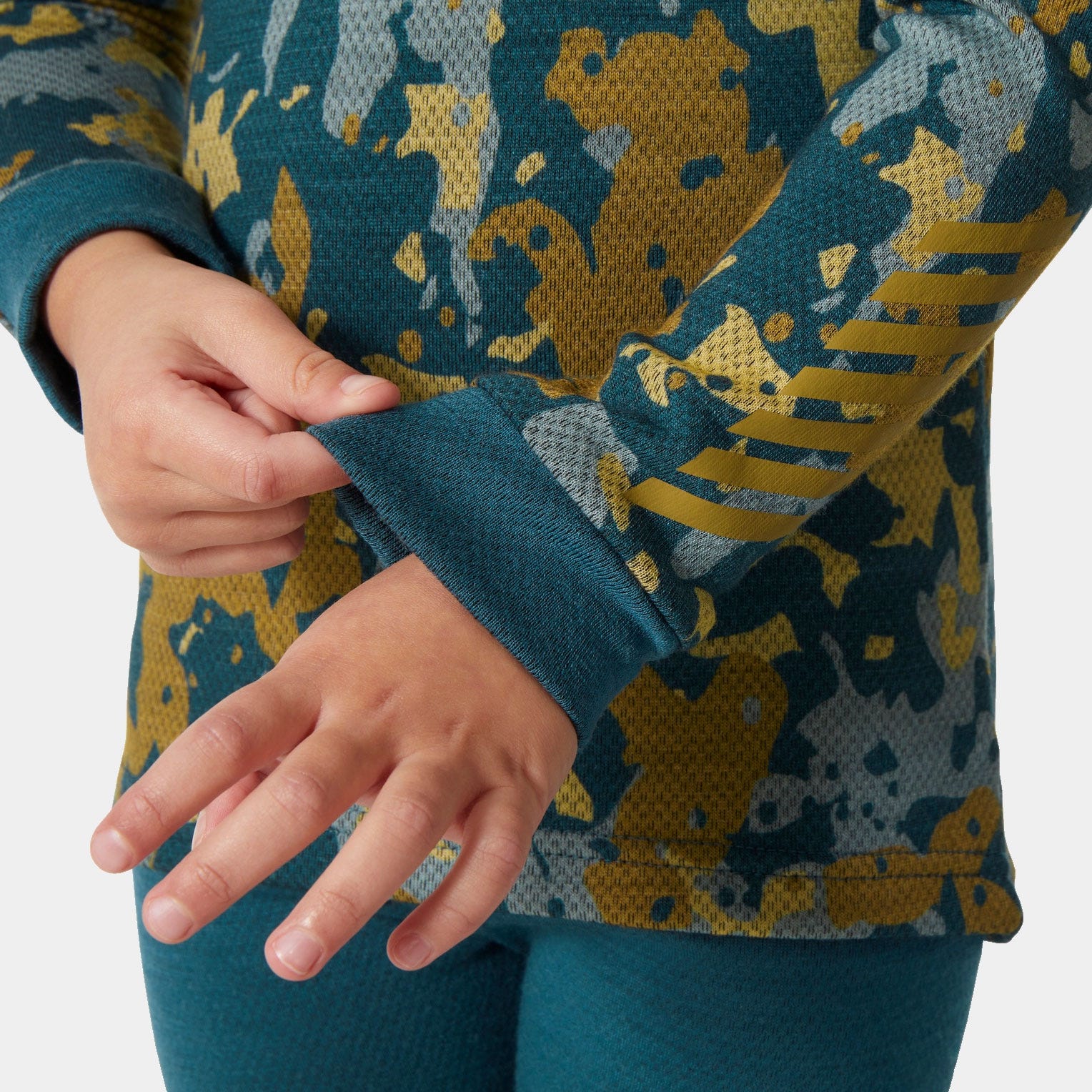 Kids' Graphic LIFA® Merino Wool Base Layer Set
