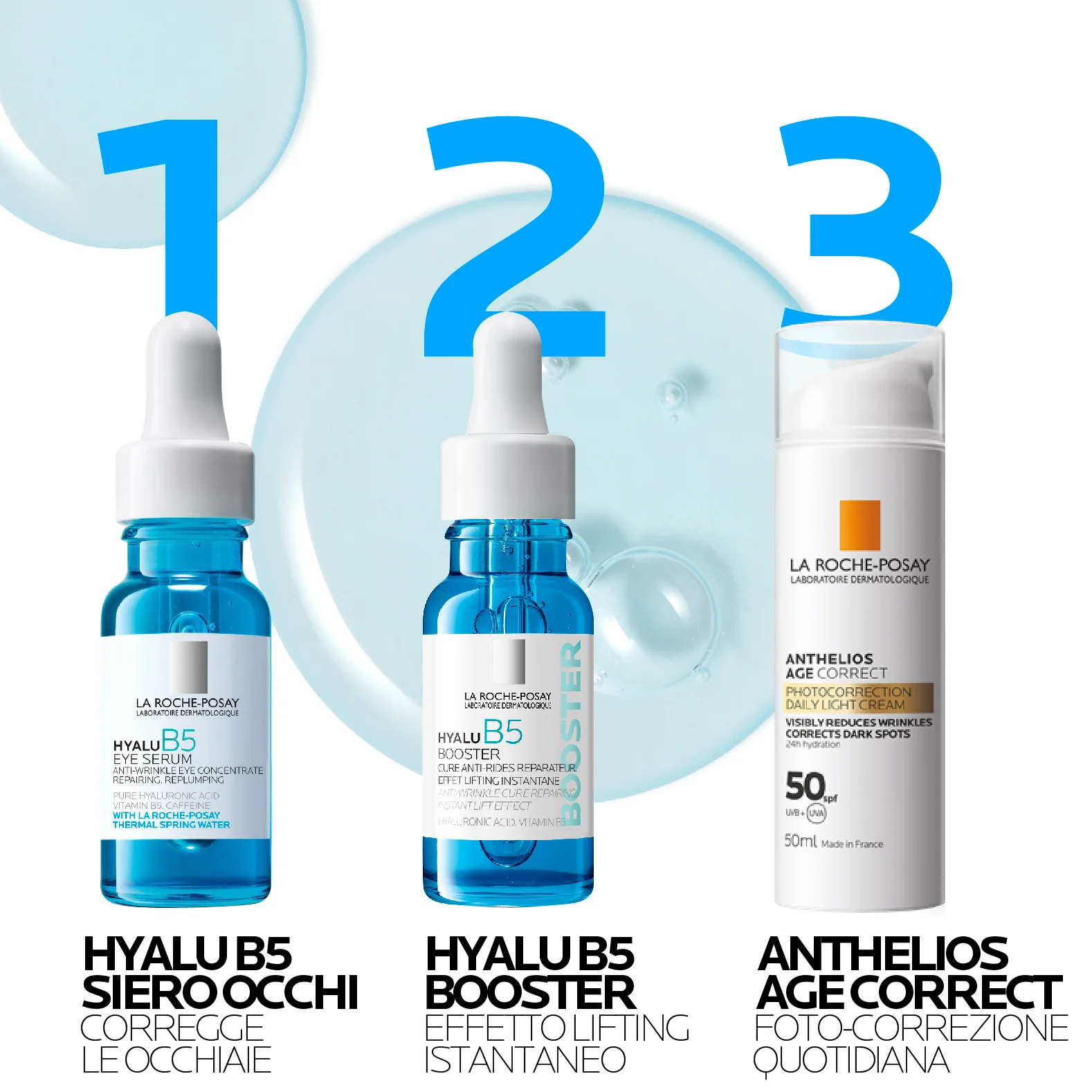 Hyalu B5 Booster Serum 5X – Anti-Falten-Gesichtsserum, Lifting-Serum, Reparierende Pflege