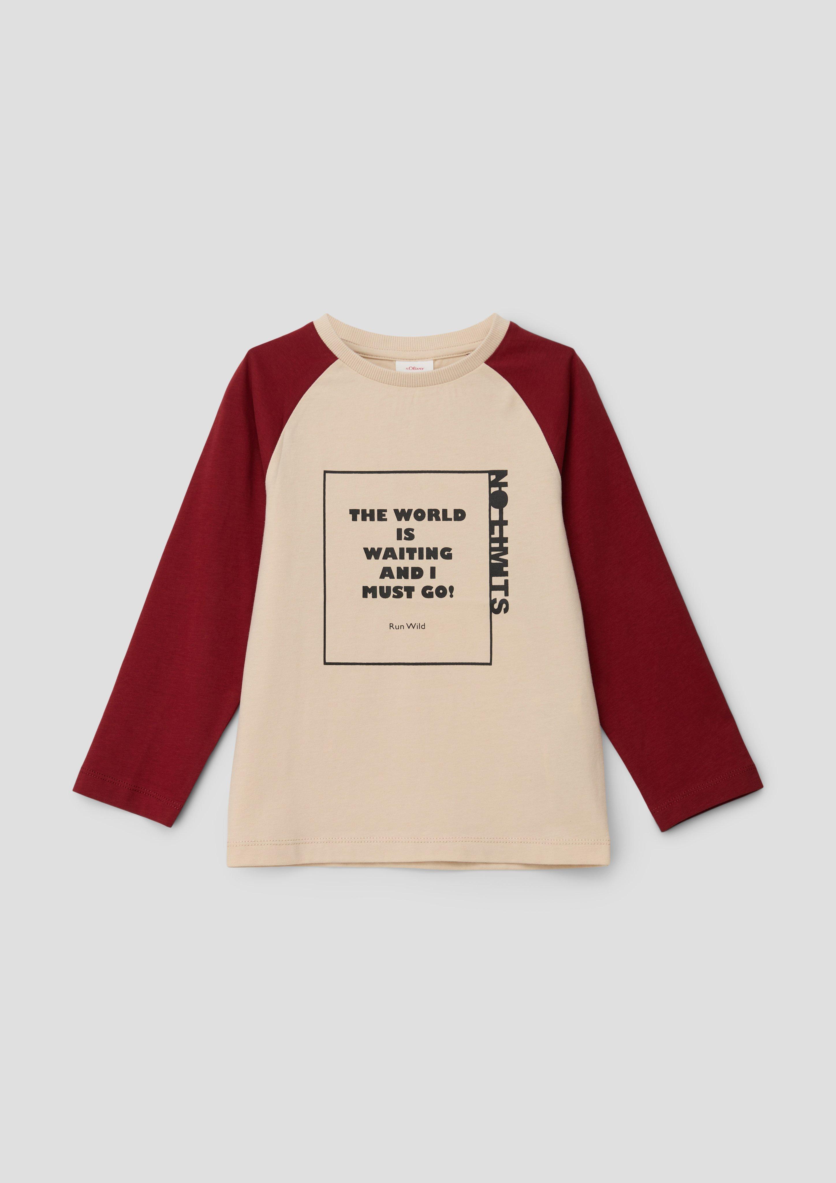 Longsleeve mit Statement-Print  2134175-8120