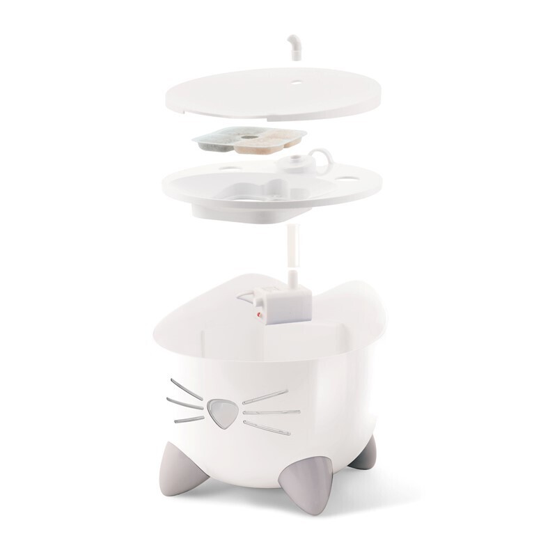 Catit Trinkbrunnen Catit Pixi Fountain Trinkbrunnen weiß