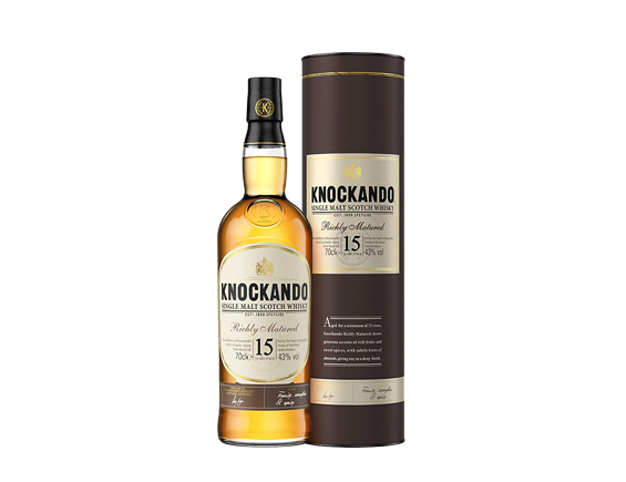 Whisky Knockando 15 Ans Richly Matured Scotch Whisky 43° Sous étui