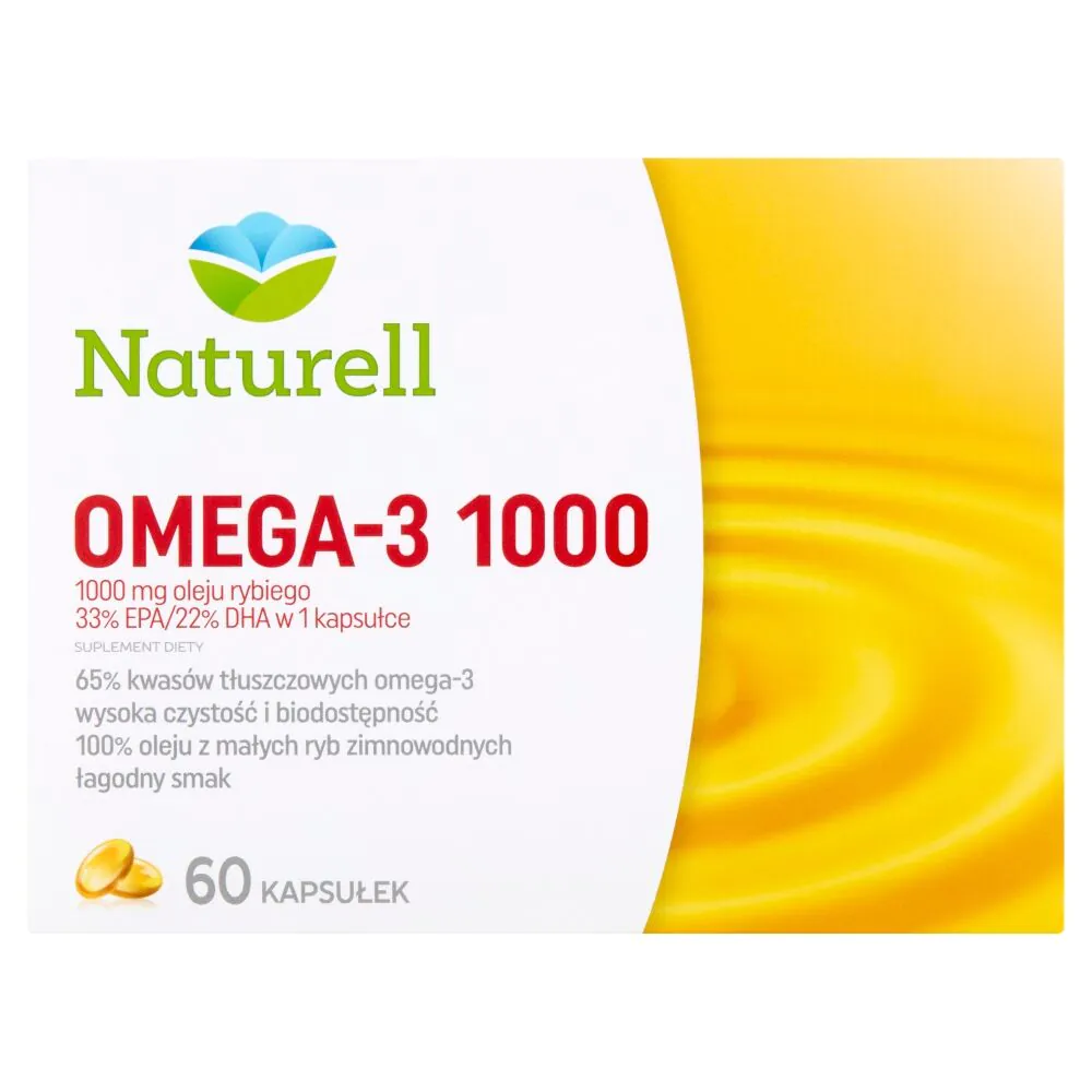 Naturell Omega-3, riblje ulje 1000 mg, kapsule
