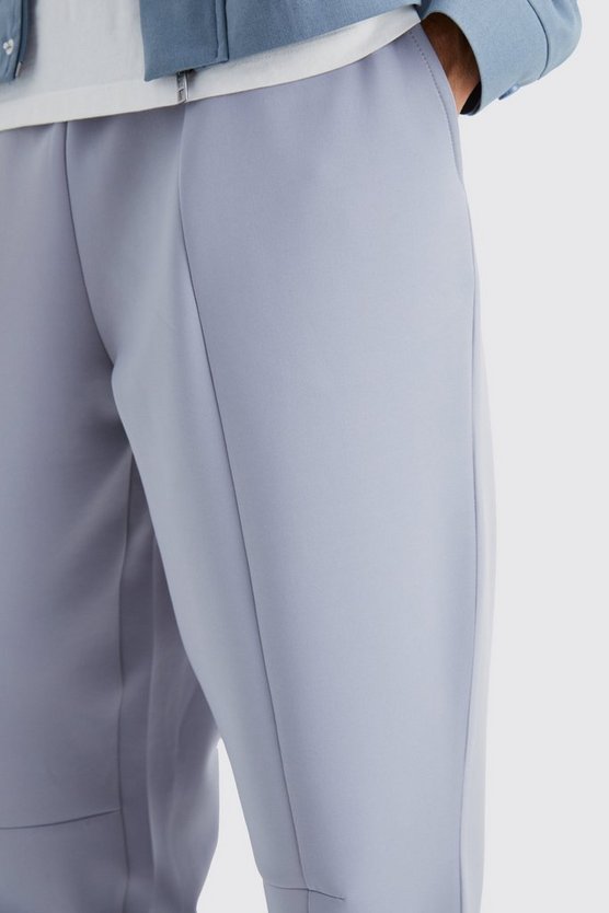 Oversize Scuba Jogginghose mit Naht-Detail