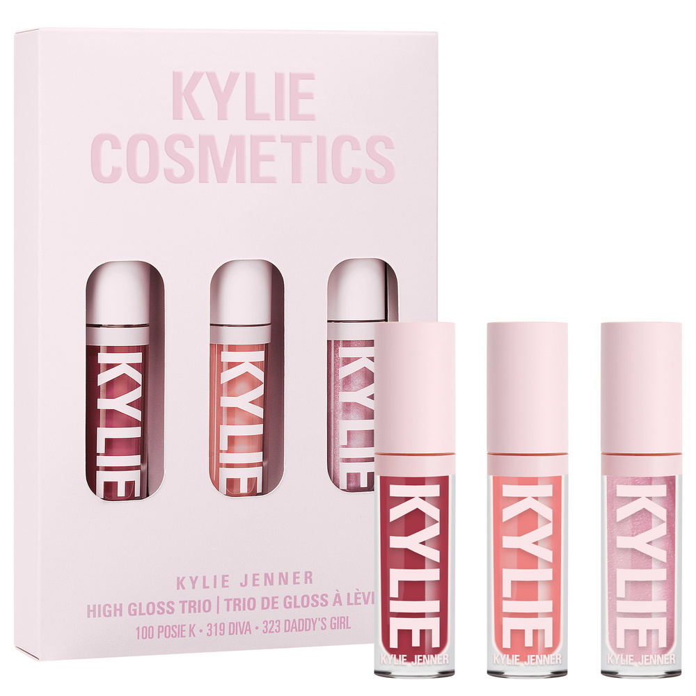 kylie by kylie jenner Coffret cadeau High Gloss Trio 3 produits Gloss