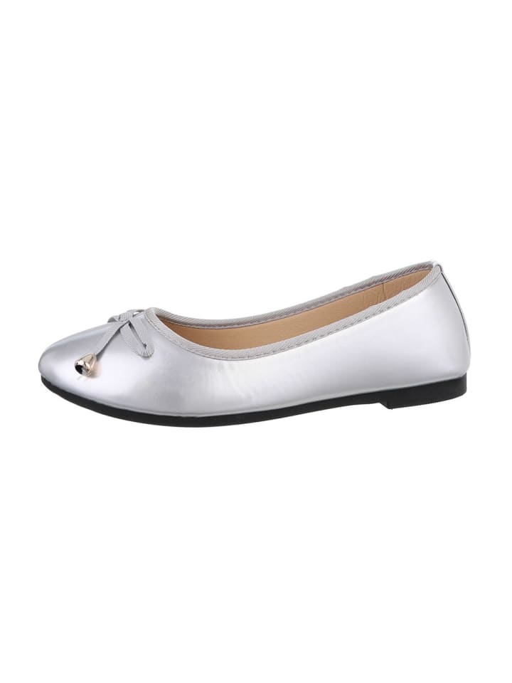 Ital-Design Ballerina in Silber günstig kaufen
