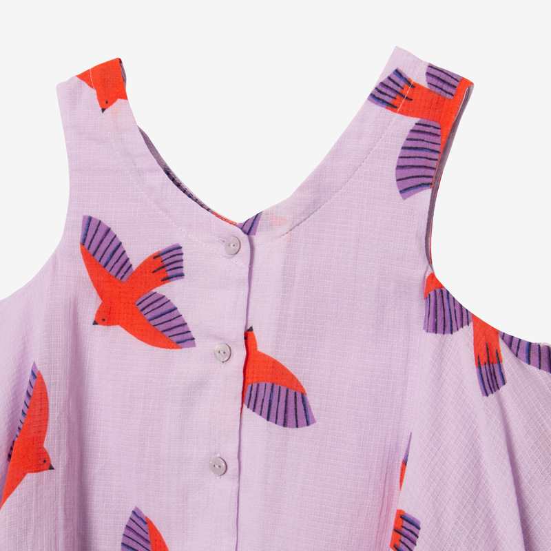 Top fille hirondelles rose Catimini