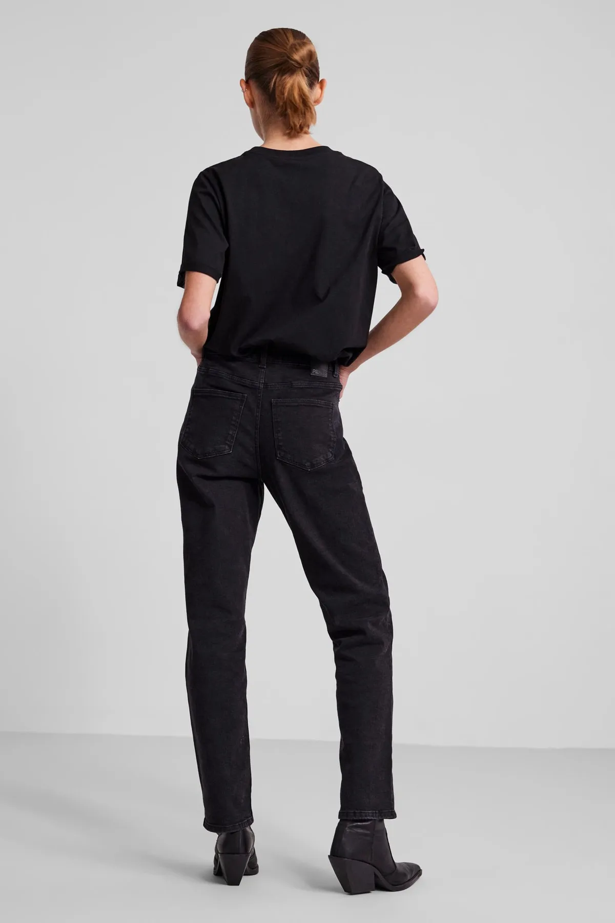 PIECES  Jeans - Schwarz - Straight