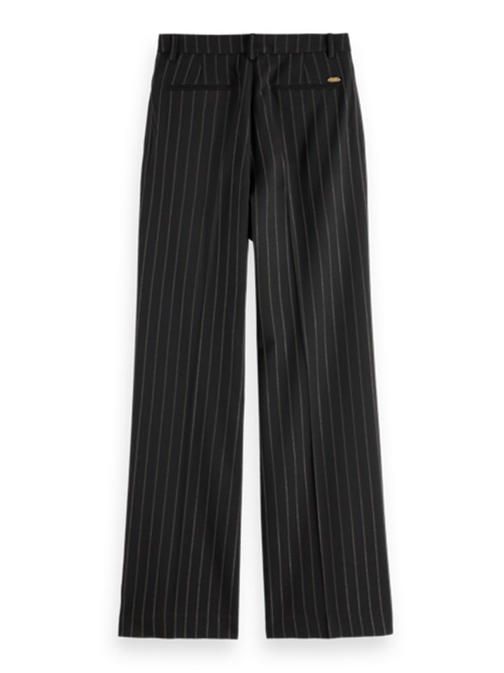 Scotch & Soda Marlenehose in Schwarz günstig kaufen