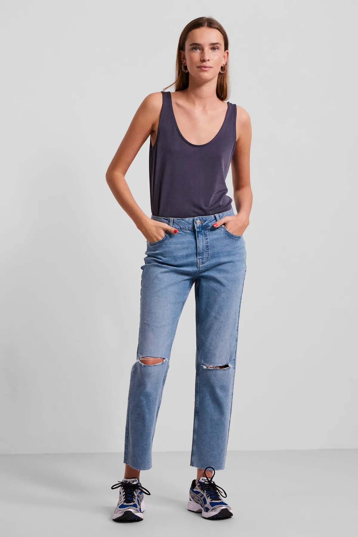 PIECES  Jeans - Blau - Straight