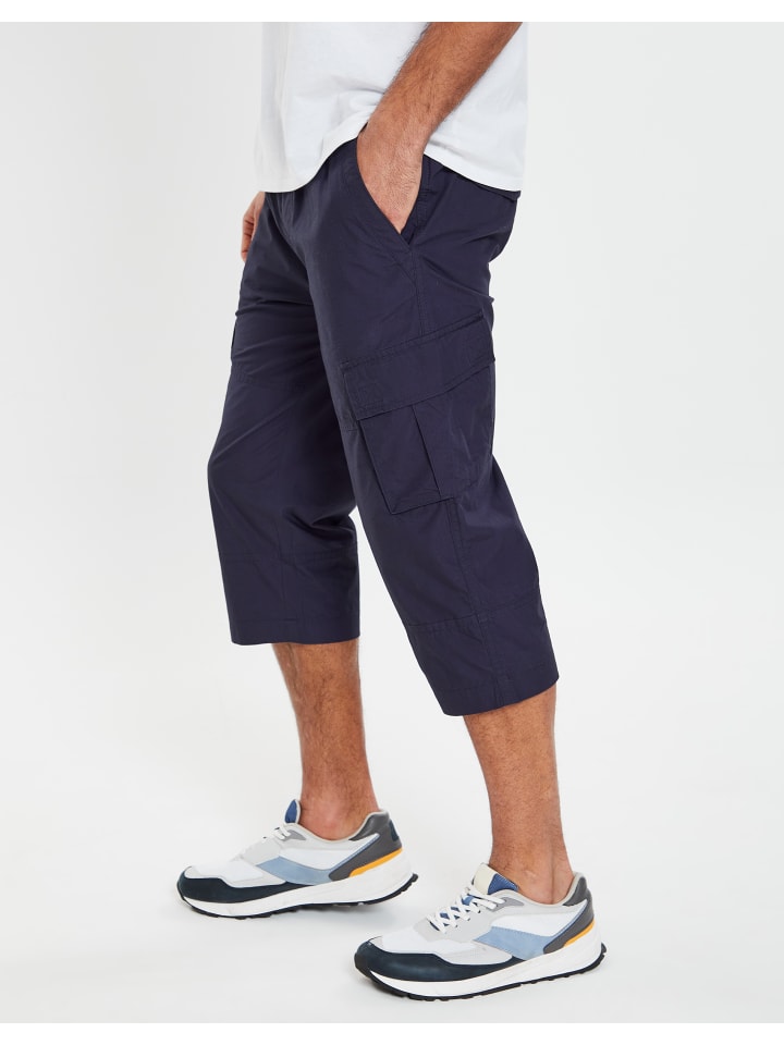 Threadbare Hose THB Trouser Bruce Cargo in Navy günstig kaufen