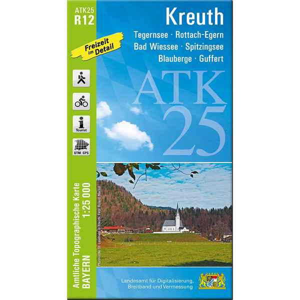 KREUTH 1:25 000 - Wanderkarte