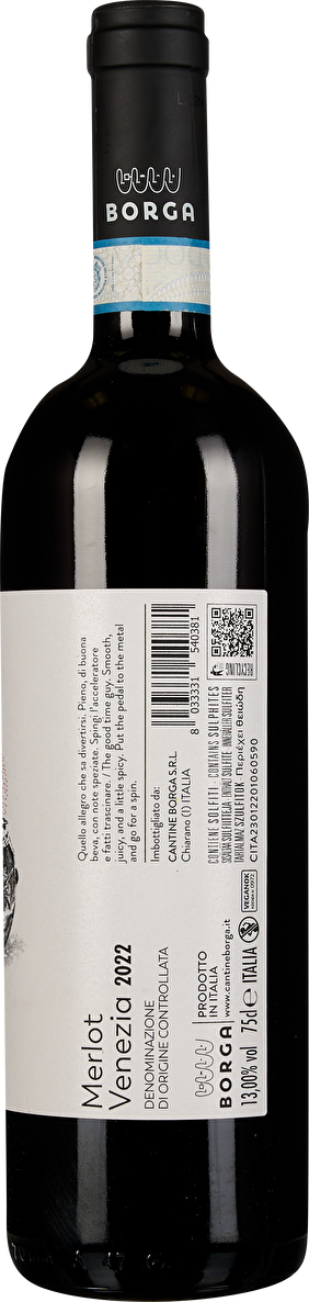 Cantine Borga Merlot Venezia 2022