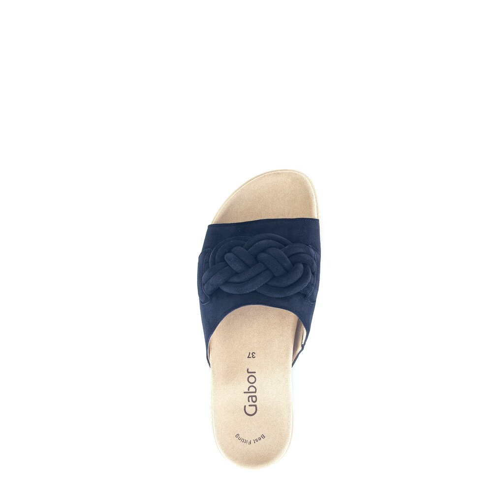 Gabor fashion Pantolette blau