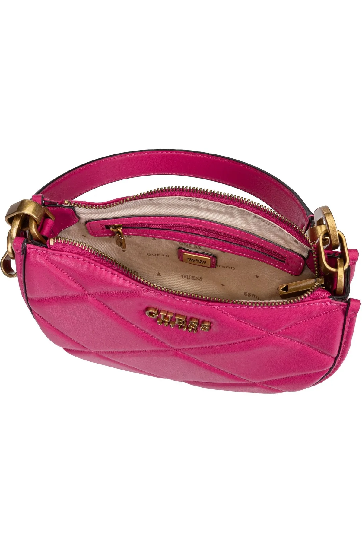 Guess  Clutch - Rosa - Unifarben