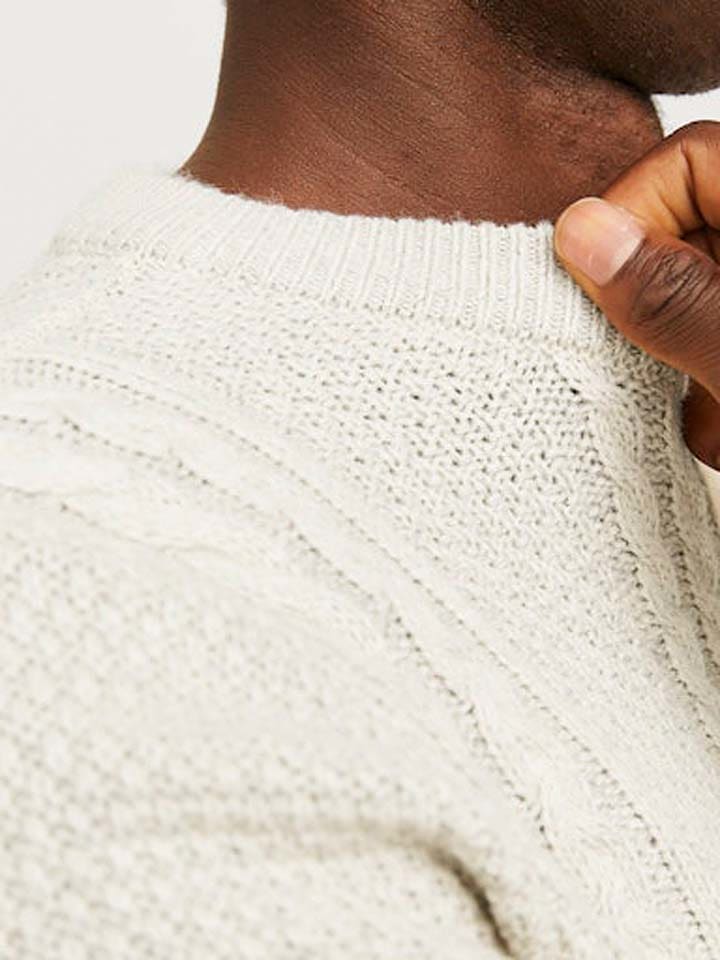 Jack & Jones Pullover in Creme günstig kaufen