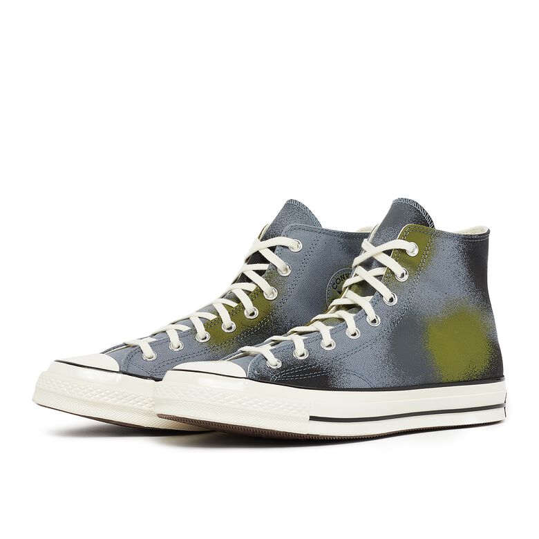 Converse Chuck 70 Spray Paint lunar grey/cyber grey/grassy