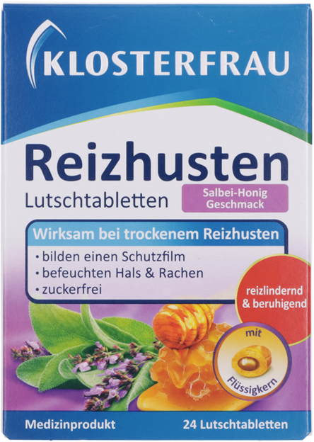 Klosterfrau Lutschtabletten Salbei-Honig