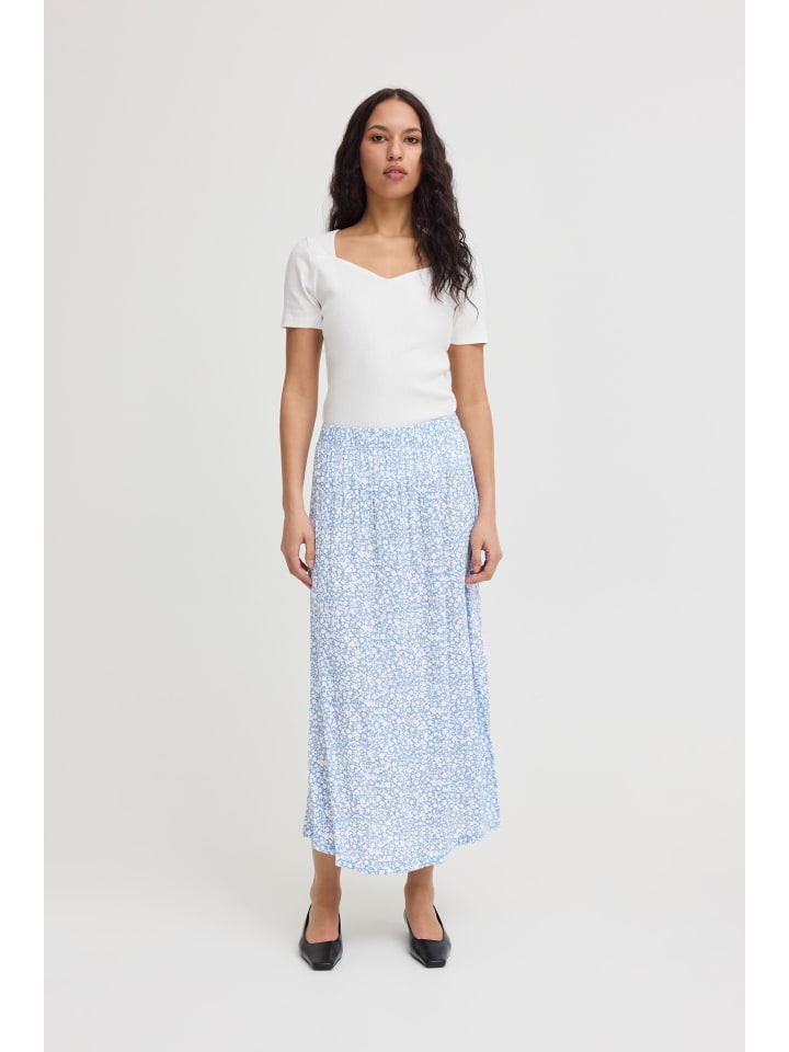 ICHI Midirock in Blau günstig kaufen