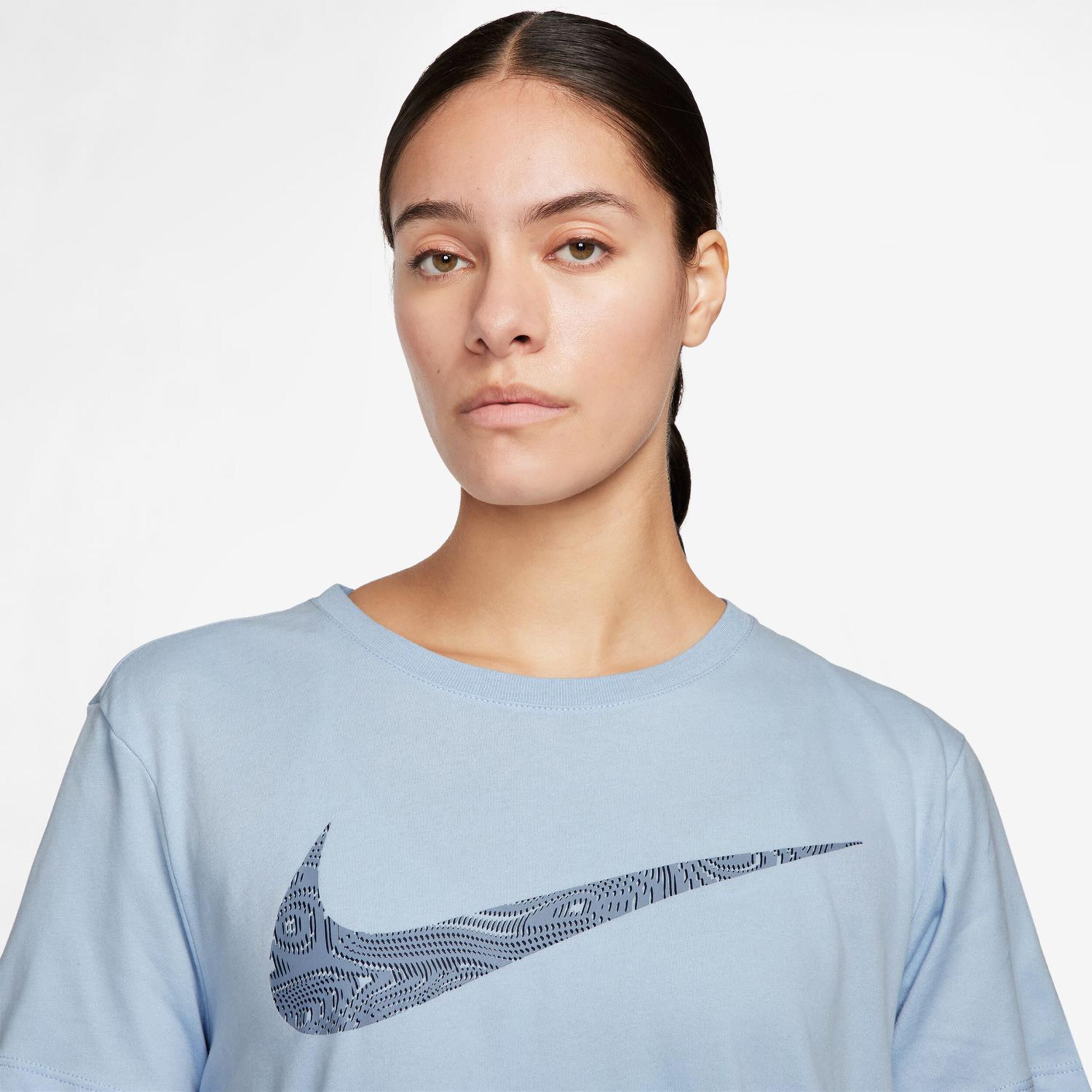 Dri-Fit Slam Short T-Shirt Damen - Blaugrau