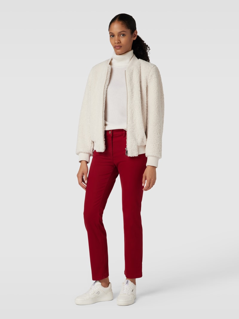 Jeans im 5-Pocket-Design Modell 'CORA' in rot