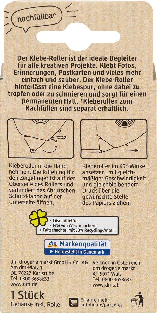 Kleberoller, 1 St