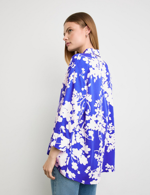 3/4 Arm Bluse mit Floralprint