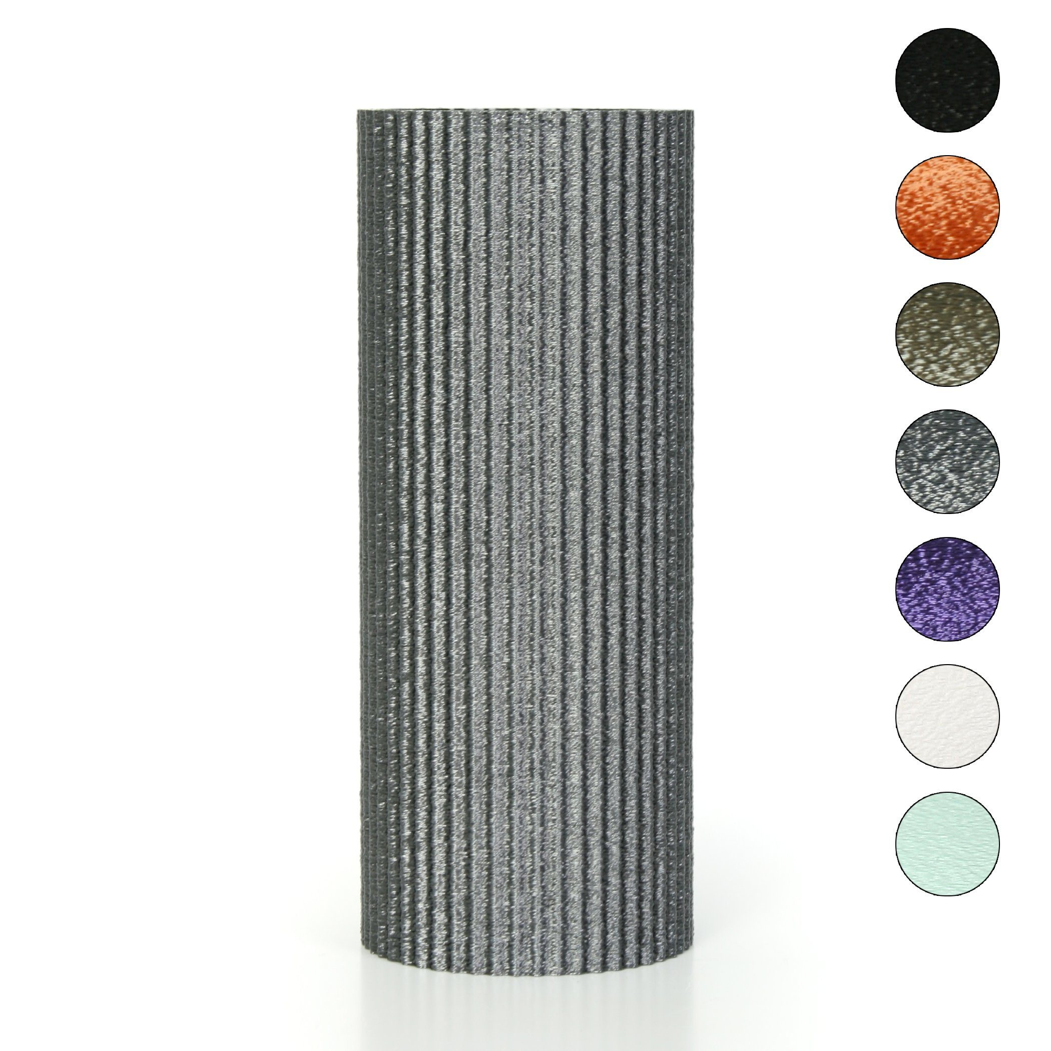 Kreative Feder Dekovase Designer Vase – Dekorative Blumenvase aus Bio-Kunststoff, aus nachwachsenden Rohstoffen; wasserdicht & bruchsicher