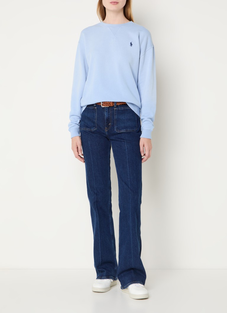 Pulover Ralph Lauren cu logo brodat